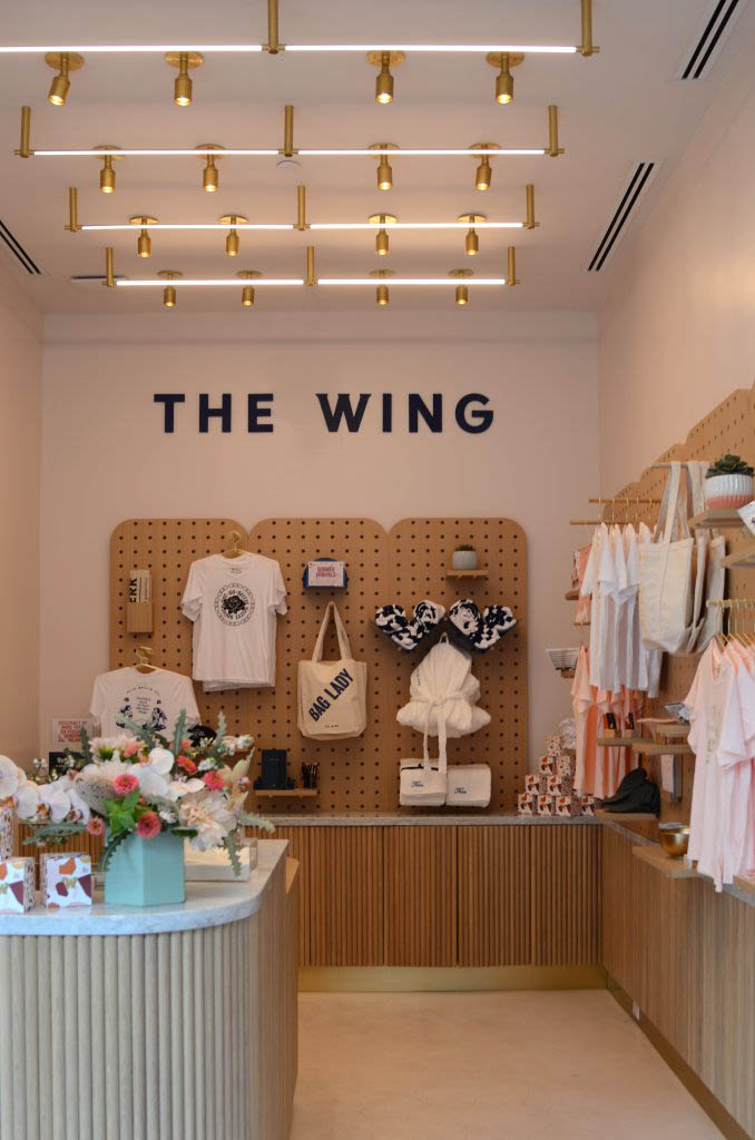 The-Wing-Dumbo-Coworking-Space-Brooklyn-Merchandise-Shop-Entryway-Inside-Store
