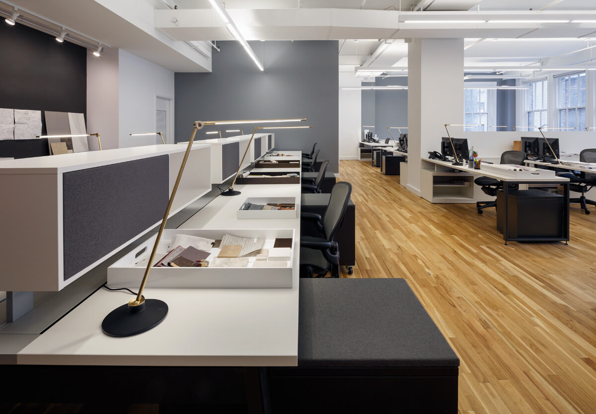 Stonehill Taylor Office with THIN Task Lamps