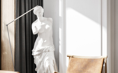 THIN Floor Lamp Featured in Granville Project by Cartelle Design