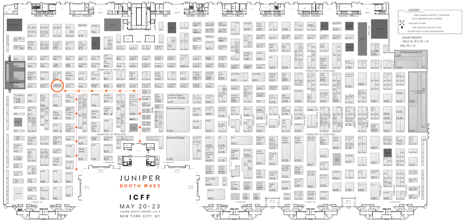 Juniper at ICFF 2018