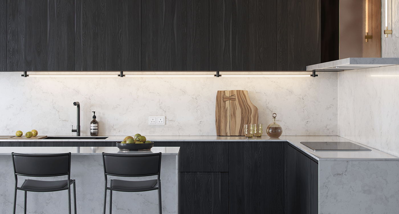 Juniper-Lighting-THIN-Surface-Mount-Under-Cabinet-Linear-Lighting-Black-Oxide-Kitchen